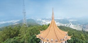 水濂山全景圖